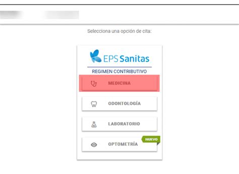 www sanitas citas|Create account